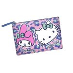 Hello Kitty & Melody Safari Denim Travel Bag