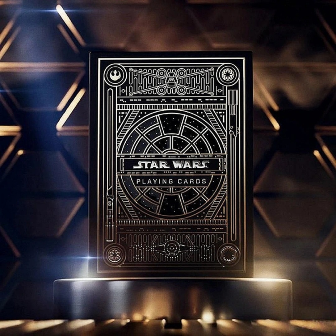 78c814a5bb575fd7a1508b2da966658e.jpg Star Wars Silver Edition Dark Side Playing Cards - Image 1