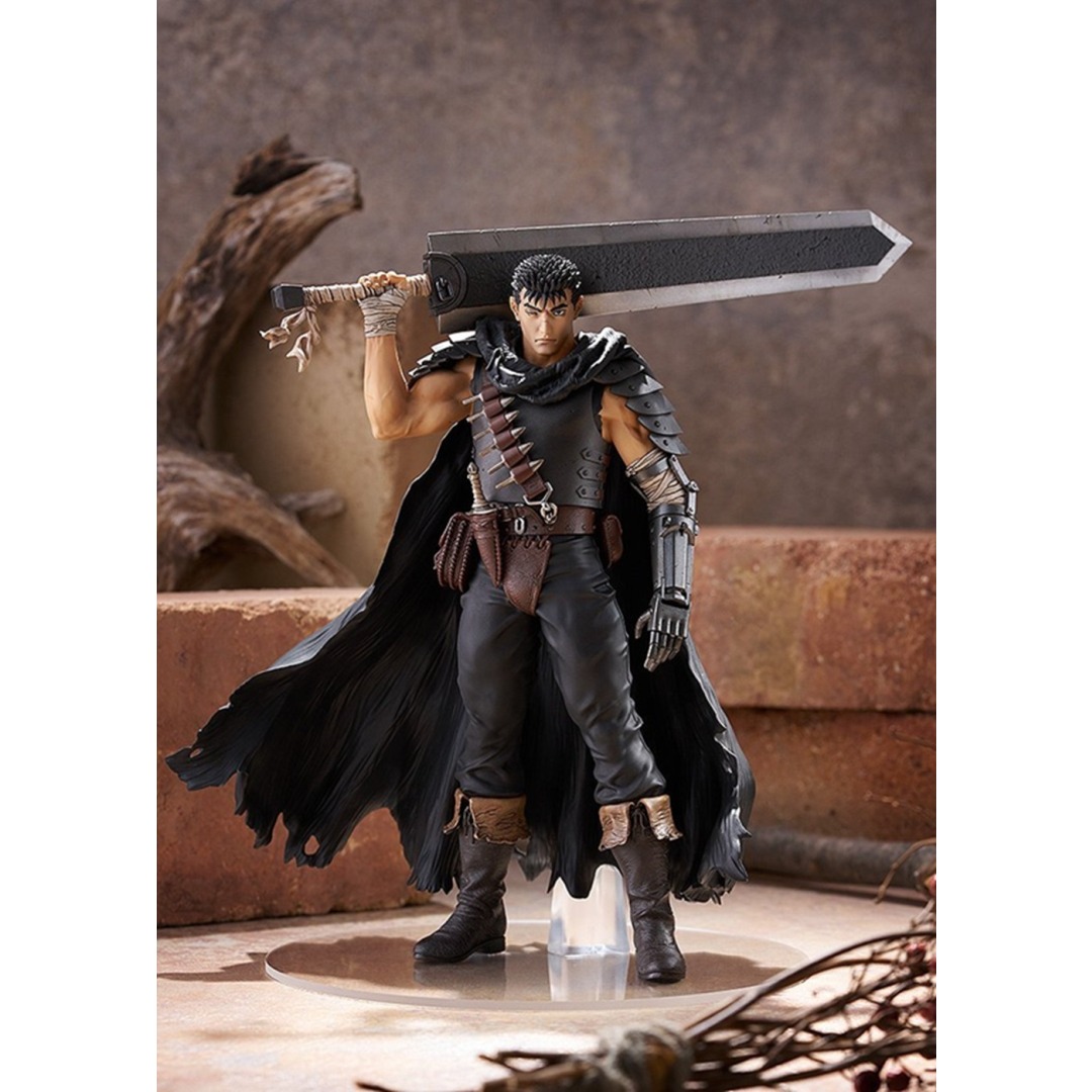 7905b3fdfa5a2a4863fd5fb79a21ab80.jpg Berserk Guts (Black Swordsman) Pop Up Parade Statue - Image 1