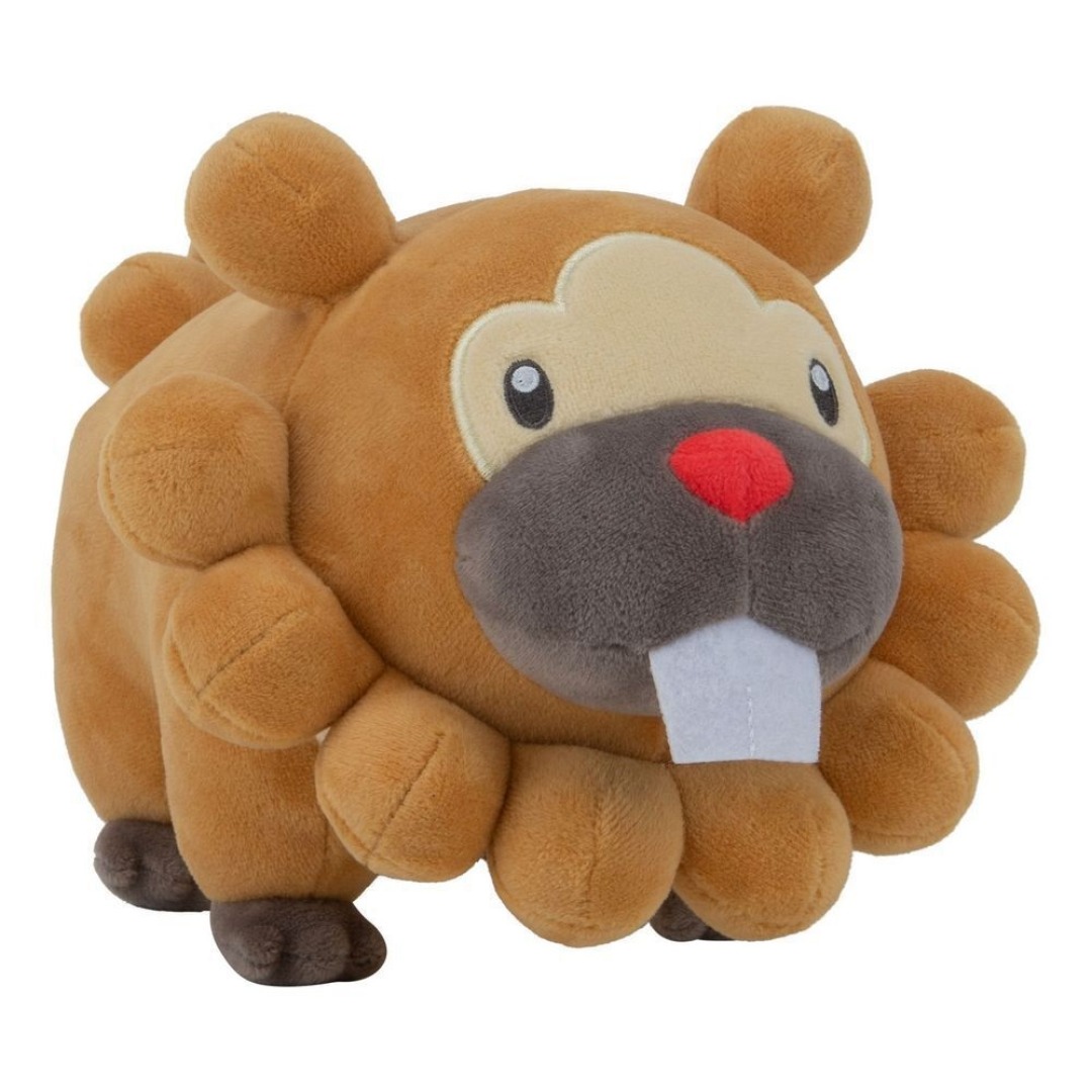 793d85f98b0769c8aa6791294e51d40b.jpg Pokemon Bidof 8" Plush - Image 1