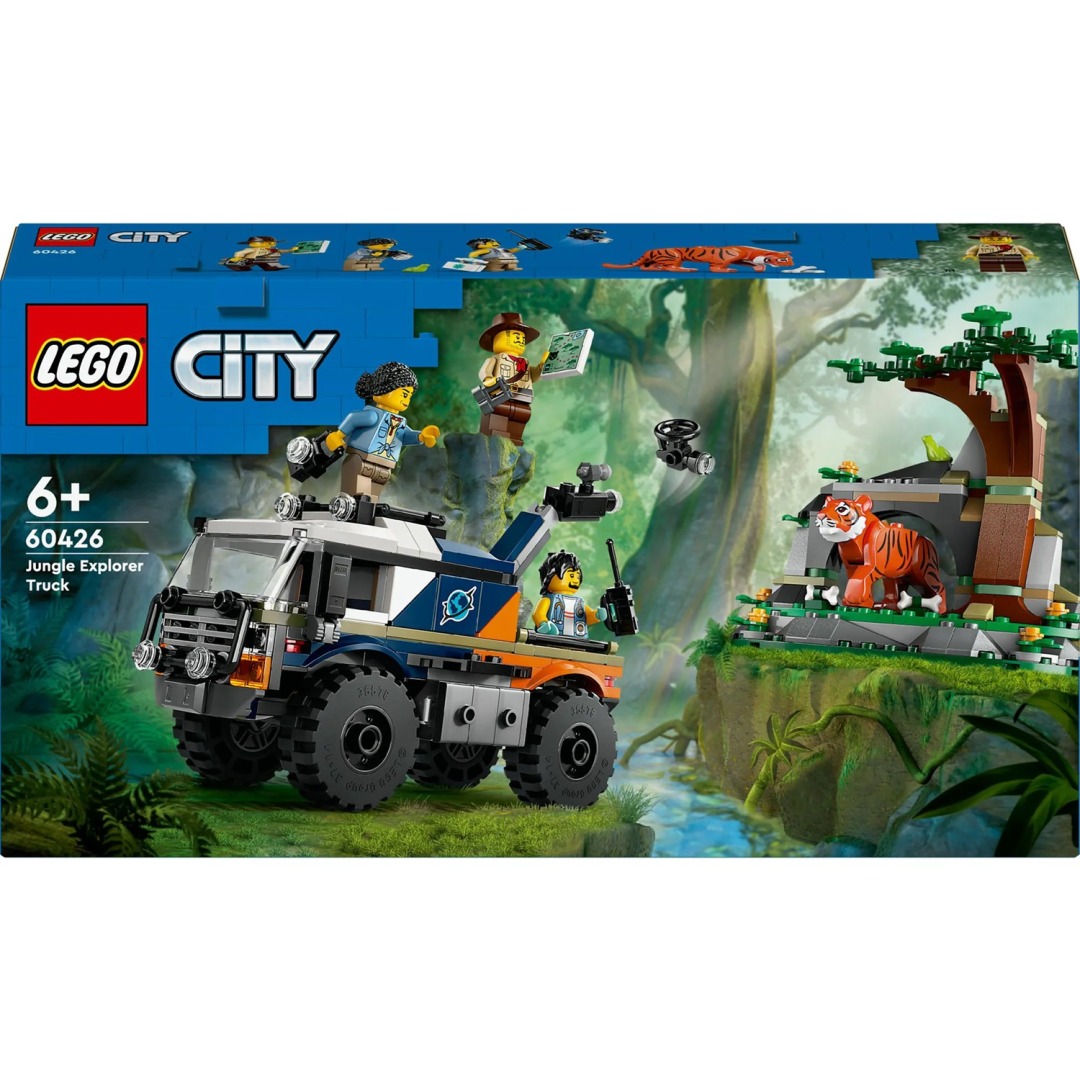 7a5ebd7a2148fbedbe2f344376d308d7.jpg LEGO City 60426 Jungle Explorer Truck - Image 1