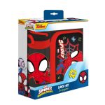 Marvel Spider-Man Set of Lunch Box & Plastic Bottle 500ml