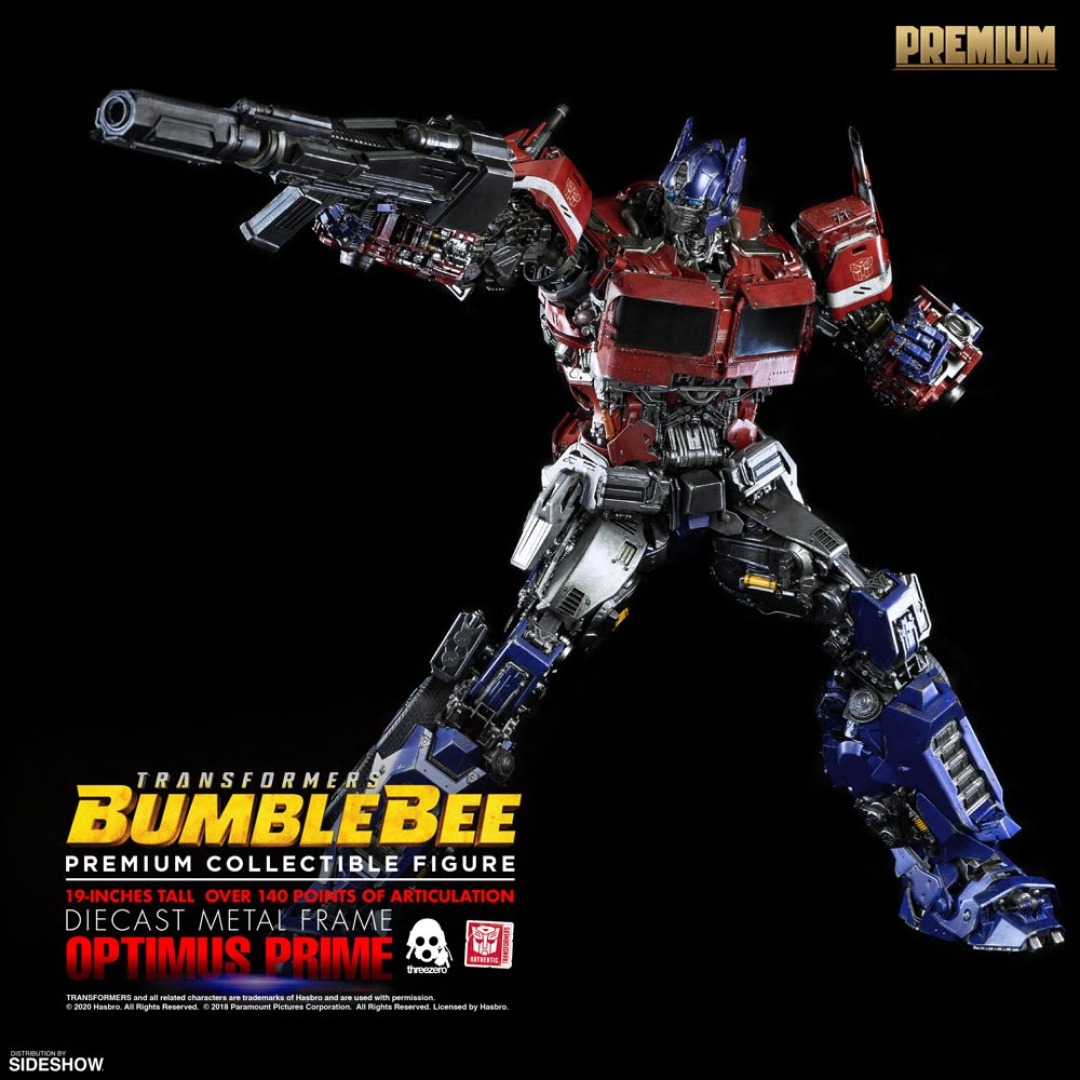 7b95d4f5cc60962b9a32a385ea77e3c9-1.jpg Transformers Bumblebee Optimus Prime Threezero Figure - Image 1