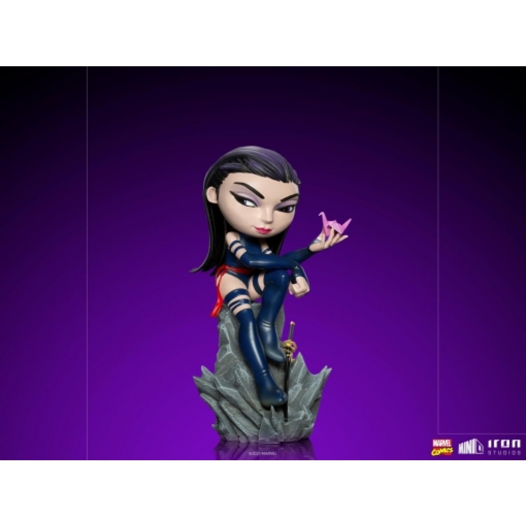 7c2d2d7b230795fea1e95856bd7f8010.jpg Marvel X-Men Psylocke MiniCo Iron Studios Statue - Image 1