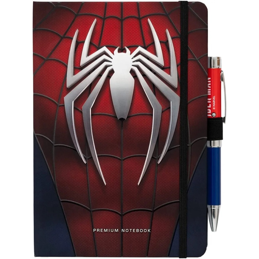 7c87be4594a656949cad74007157c738.jpg Marvel Spider-Man A5 Notebook & Pen - Image 1