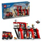 LEGO City 60414 Fire Station with Fire Truck