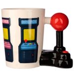 Game Over Joystick & Arcade Mug With 3D Handle
