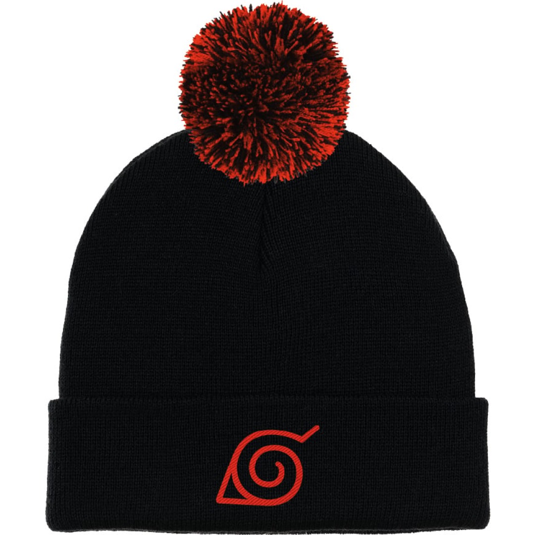 7eb173eb1699494648210cc9cef1bb06-1.jpg Naruto Shippuden Konoha Beanie - Image 1