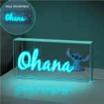Disney Lilo & Stitch Ohana LED Neon Light
