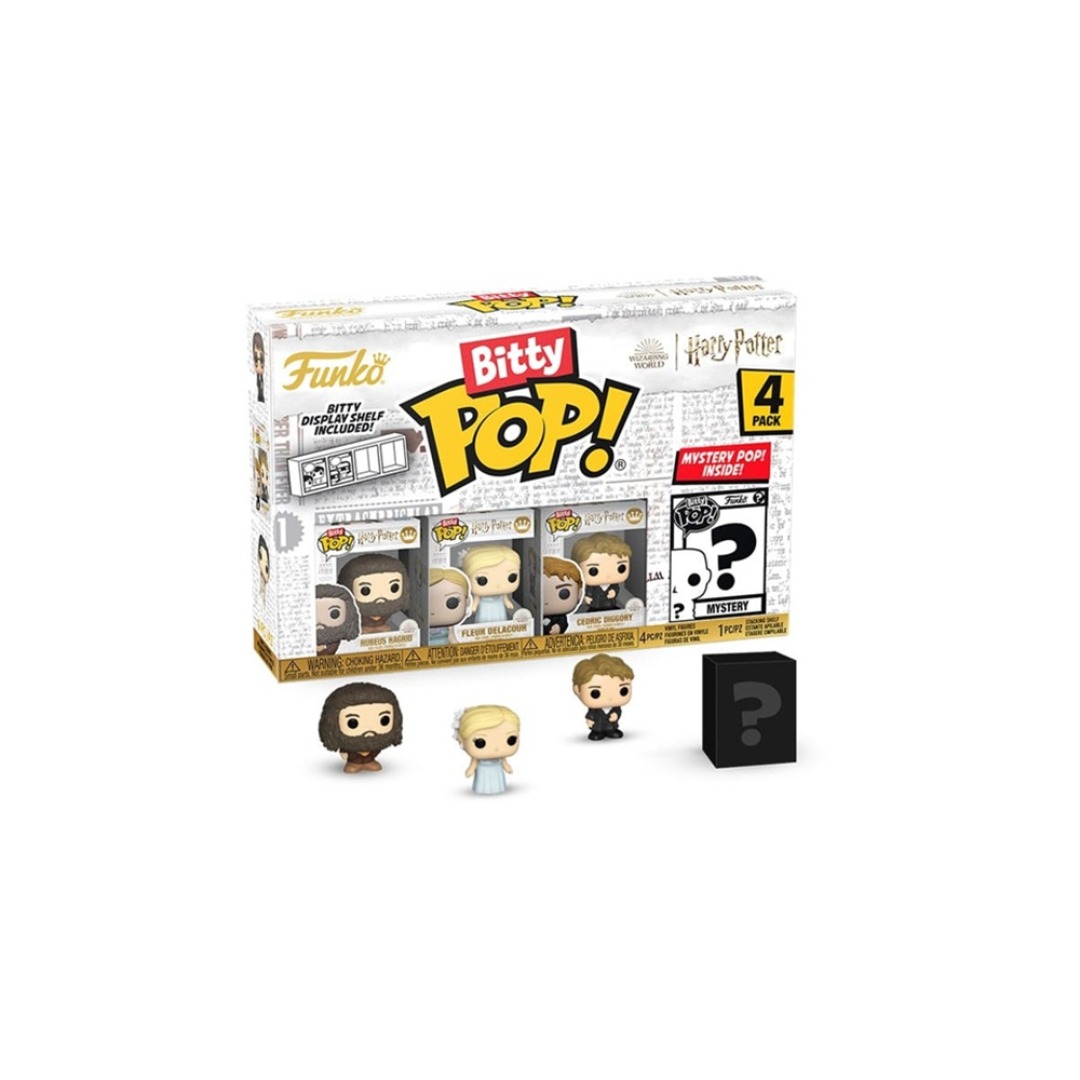 7ff203411b3f7fec3fdfeab0839b7180.jpg Funko Bitty POP! Harry Potter Hagrid 4 Pack - Image 1