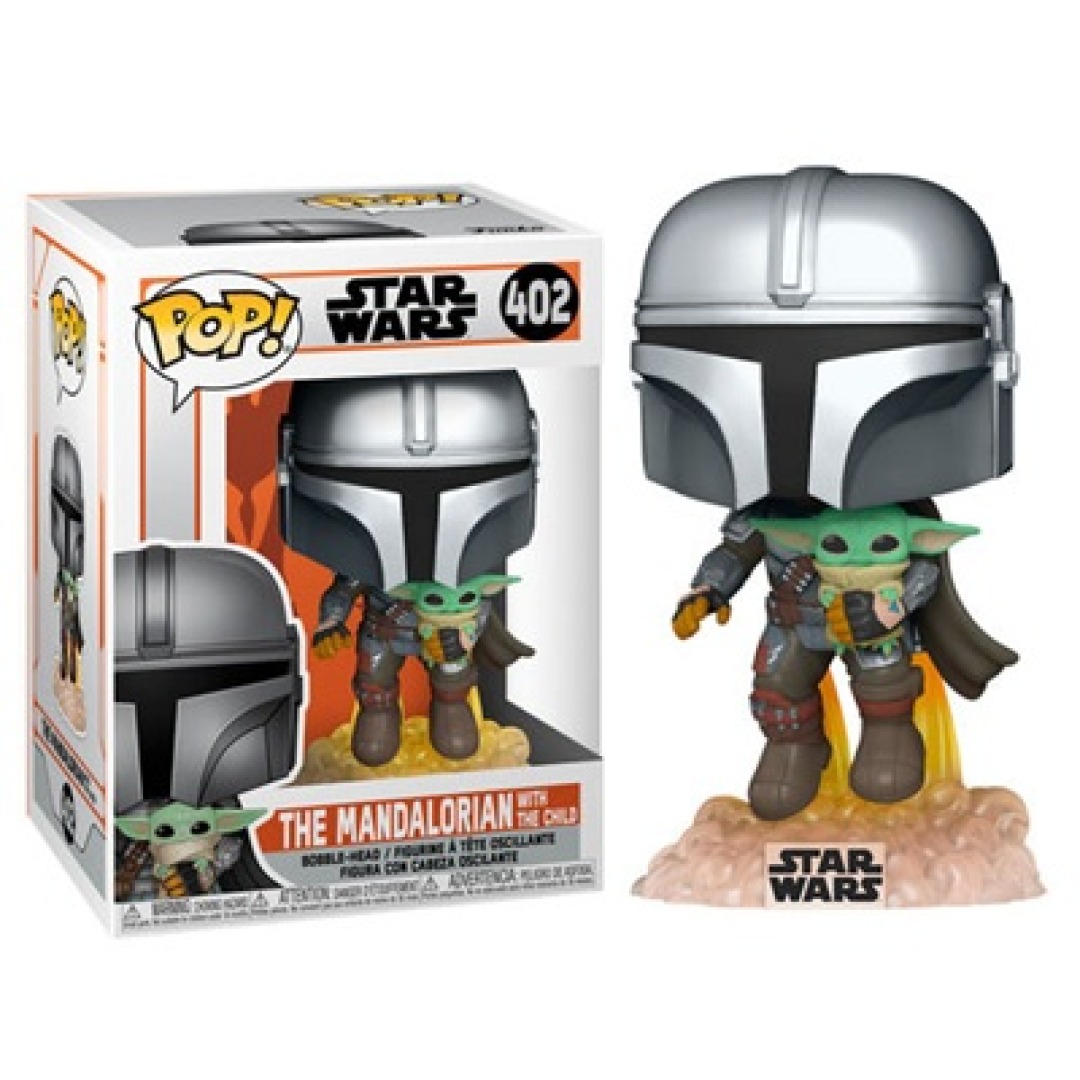 8006af2449d2b0edd7b80766e7ab6a06.jpg Funko POP! Star Wars N° 402 - The Mandalorian With The Child - Image 1