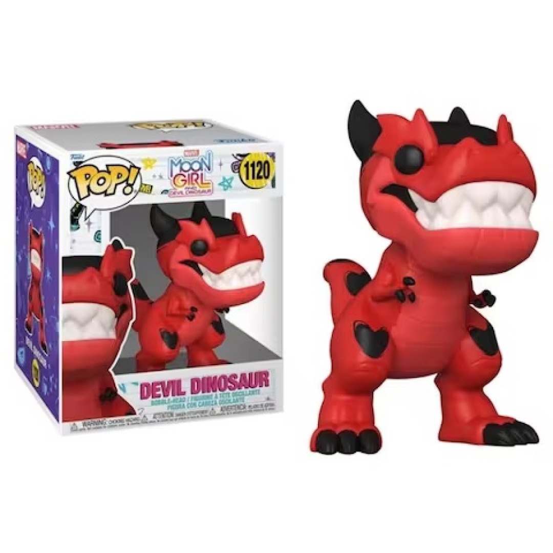 80c5598ce3f9989869804ff16dc88137.jpg Funko POP! Marvel Moon Girl & Devil Dinosaur N° 1120 - Devil Dinosaur - Image 1