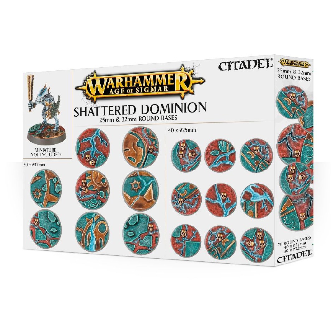80e31f148acb94dc9a4615f0dfa5cd6f-1.jpg Citadel Shattered Dominion 25 & 32mm Round Bases (66-96) - Image 1