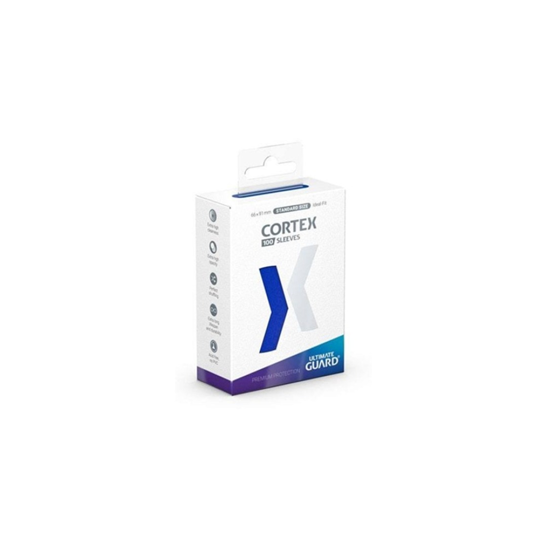 80ec363d41405d790e92a1e6d58b4b0b.jpg Ultimate Guard Blue Cortex Sleeves Standard Size (100 Sleeves) - Image 1
