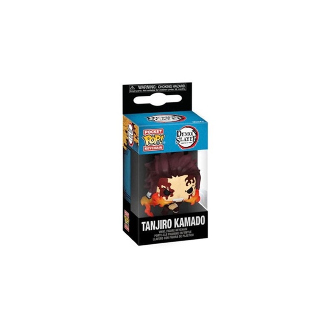 81682262ac6d51a9eb8c9fa21408223b.jpg Pocket POP! Keychain Demon Slayer - Tanjiro Kamado (Dancing Flash) - Image 1