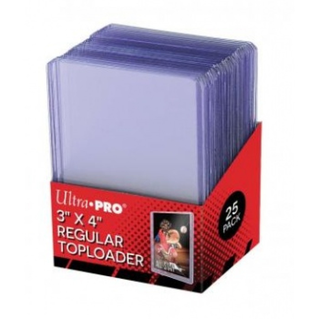 81bdb8affce6847000180768d4632ee2-1.jpg Ultra Pro Toploader 3" x 4" Clear Regular (25 Pieces) - Image 1