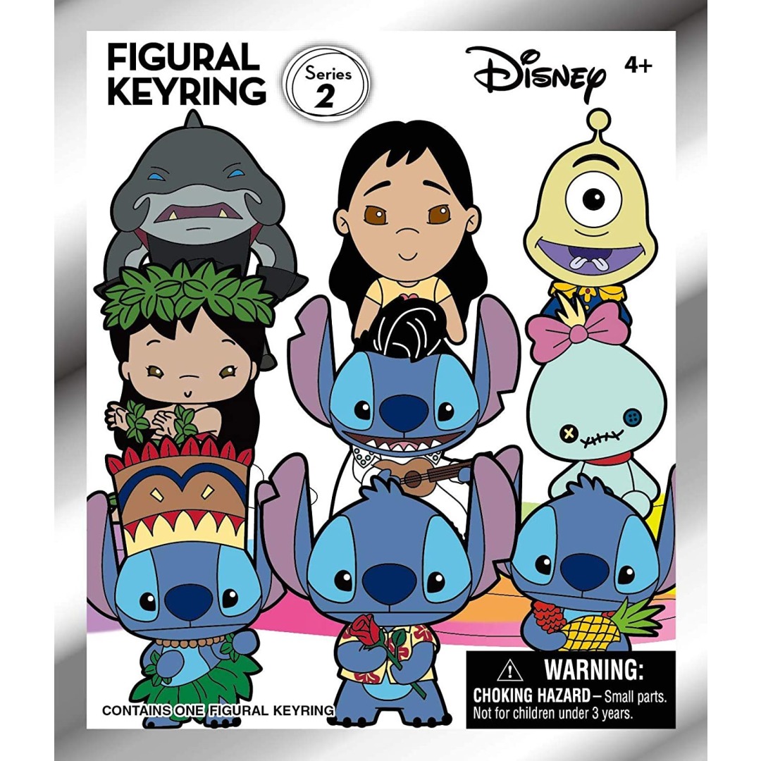 81f0587afab824099587c488c5b0c3de-1.jpg Disney Lilo & Stitch 3D Bag Clip Series 2 - Image 1