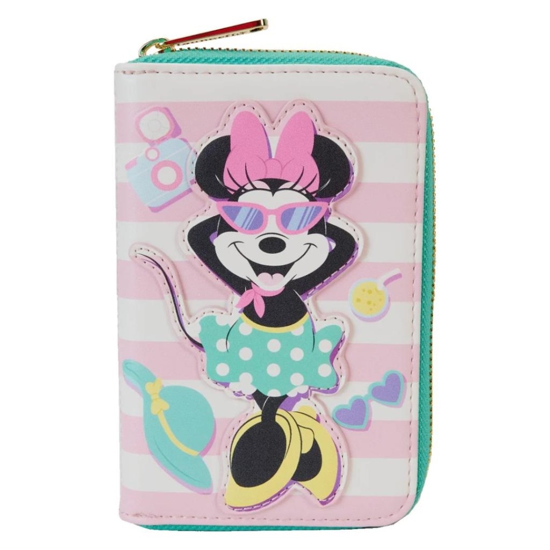 8205d6b298d21568a6524cb192728add-1.jpg Disney Minnie Mouse Vacation Style Loungefly Wallet - Image 1