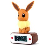 Pokemon Eevee Alarm Clock with LED Lamp