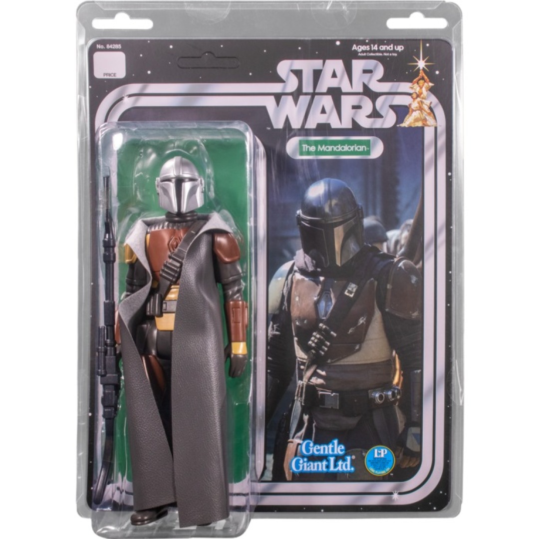 82f22c5f260e20846c19ba97b768cdbb.jpg Star Wars The Mandalorian Jumbo Vintage Kenner Gentle Giant Figure - Image 1