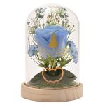 Disney Princess Cinderella Floral Cloche with a Neon Light