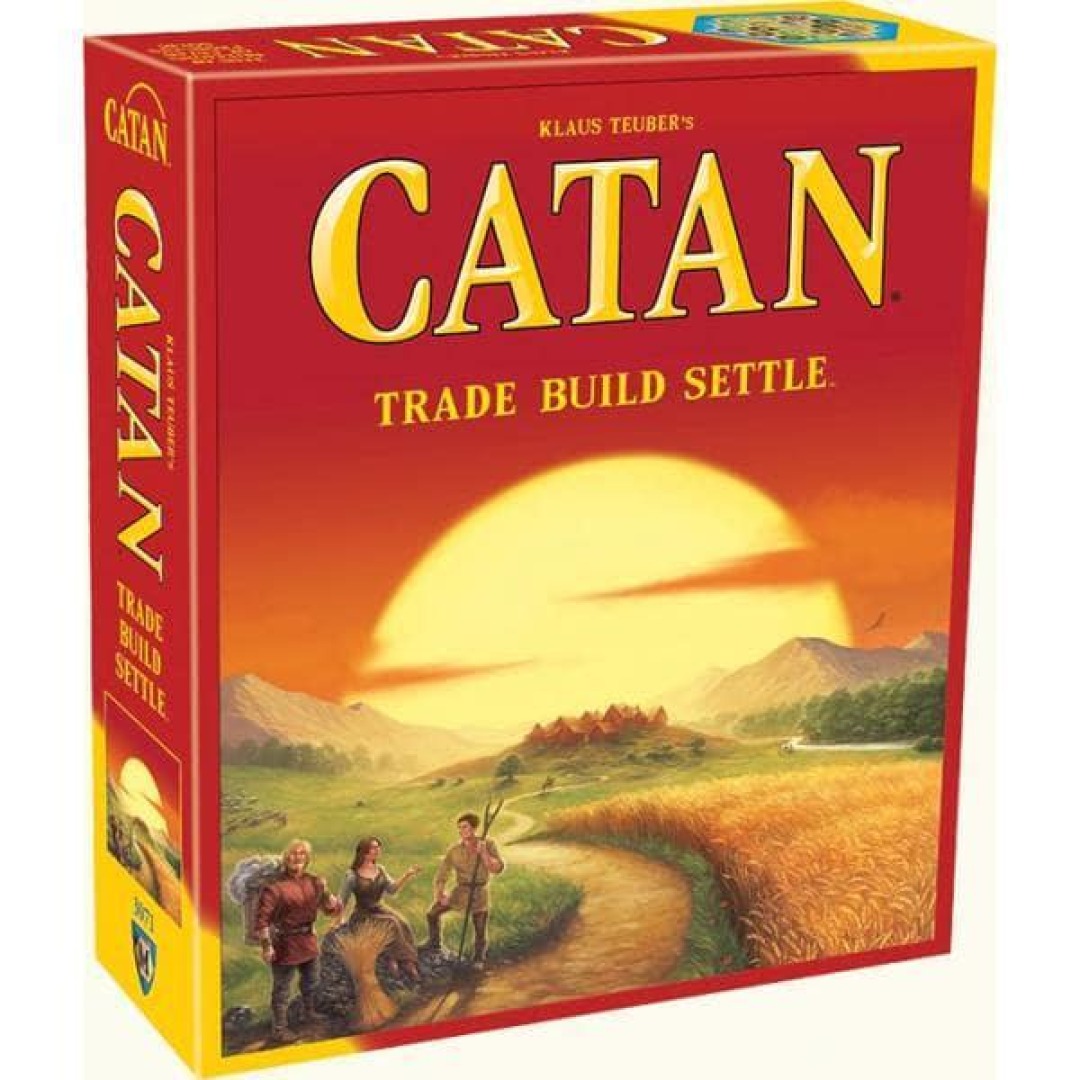836e3febd21048f4817faaaa4d7e9c7e-2.jpg Catan Trade Build Settle Board Game - Image 1