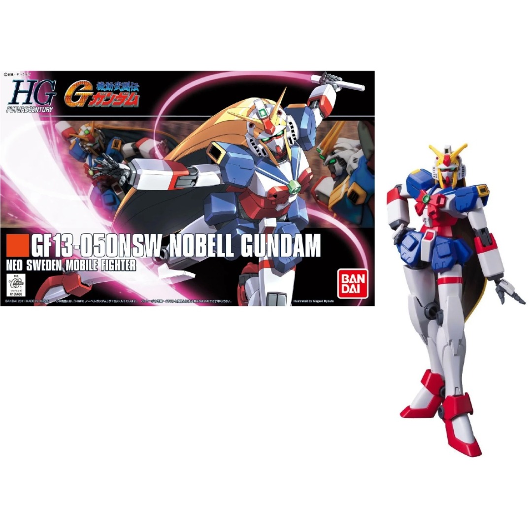 83d9b63d6344f631455c2a6a11d161ec.jpg Gundam Nobell Gundam HGUC 1/144 Bandai Model Kit - Image 1
