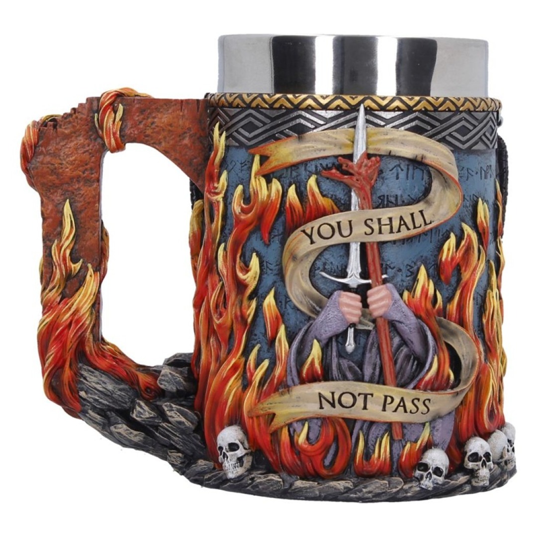 8478113d19ea468875a06d927b54823e.jpg The Lord Of The Rings Balrog Tankard - Image 1