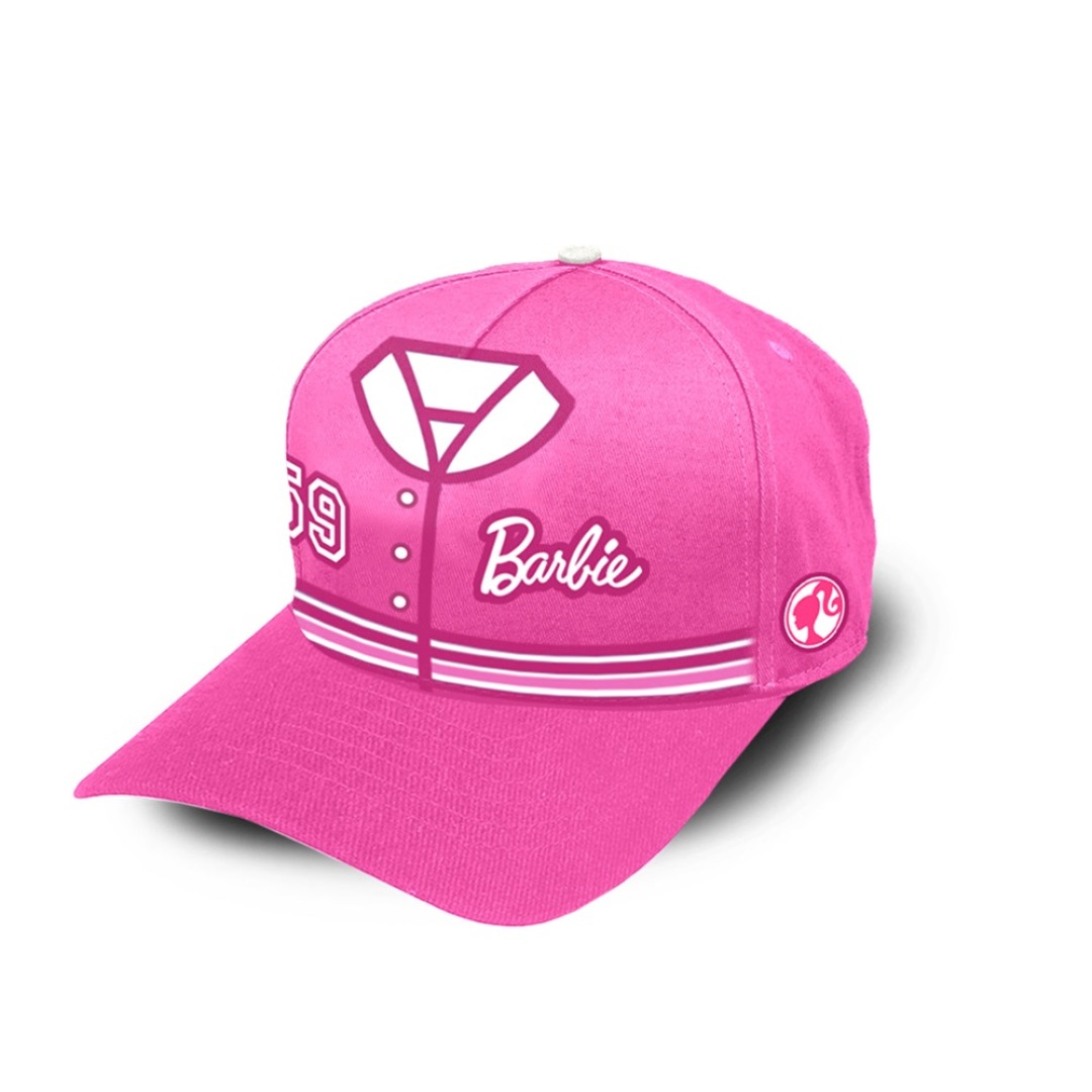 84c027bb5ca1ee02f63ad6ce546bdc22.jpg Barbie Varsity Children's Cap - Image 1