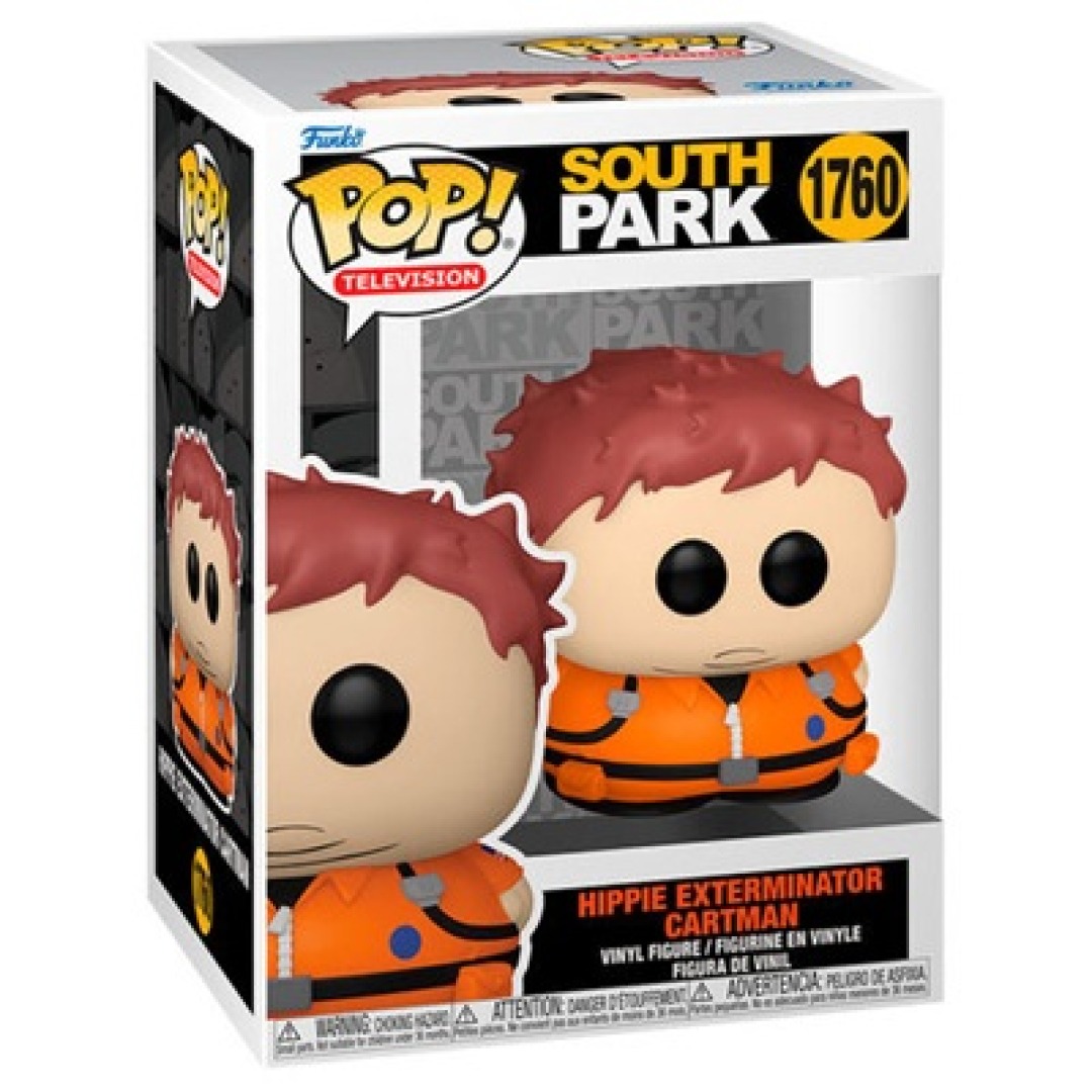 85474bcc866aa389ad268fb8a3b049a8.jpg Funko POP! South Park N° 1760 - Hippie Exterminator Cartman - Image 1