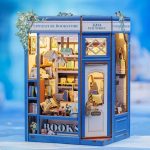 DIY Miniature House Literature Bookstore