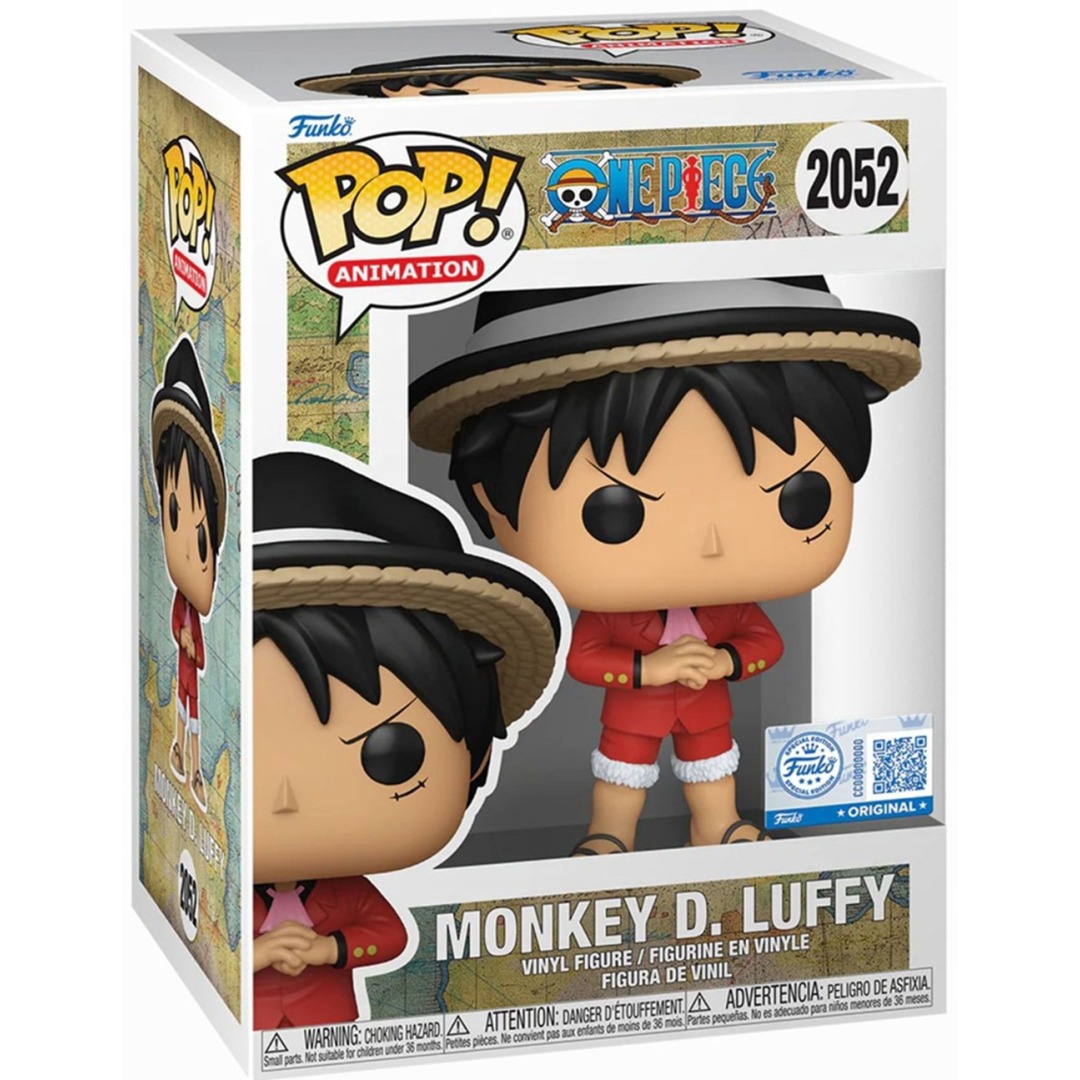 85a77d999eced39b377c3f5f18313565.jpg Funko POP! One Piece N° 2052 - Monkey D. Luffy - Image 1
