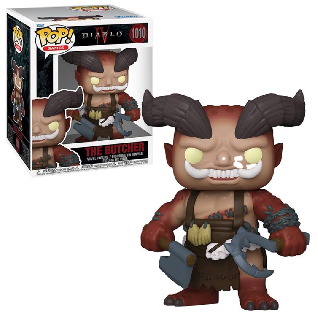 86ccc6eb82a2cee1df1b0dcde9d96579.jpg Funko POP! Diablo IV N° 1010 - The Butcher - Image 1