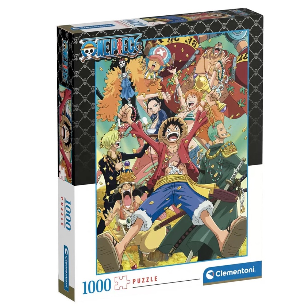87a7c291c10ed84966791d676da9dbfb.jpg One Piece Monkey D.Luffy & His Crew Puzzle 1000 Pieces - Image 1