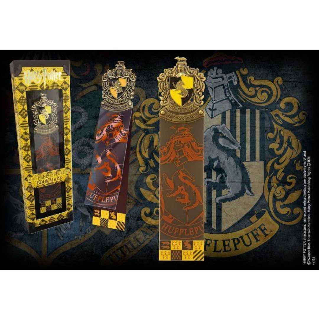 87da9fdeec1e62b0dcb16d1eee7dcb00-1.jpg Harry Potter Hufflepuff Crest Bookmark - Image 1