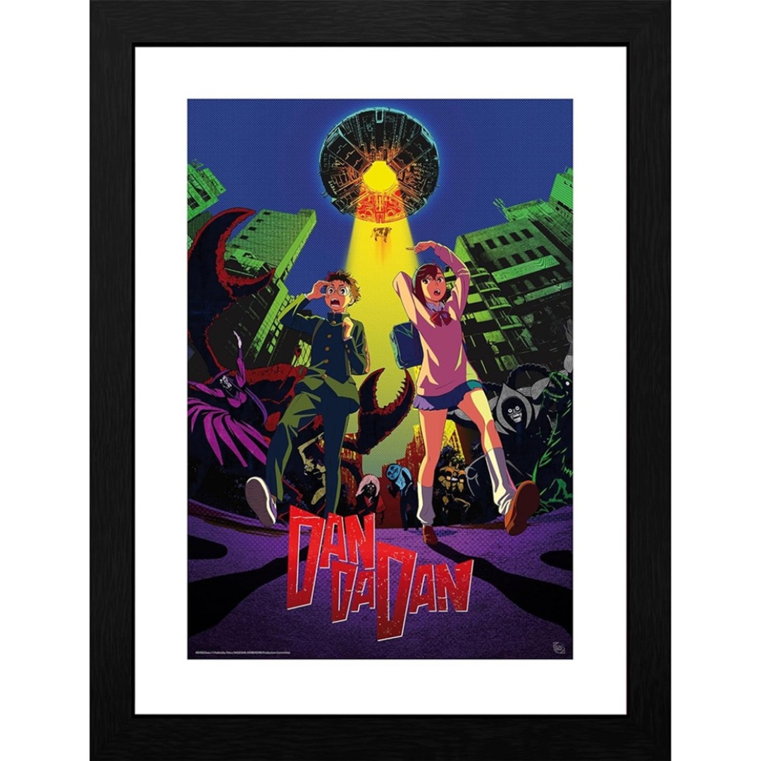 87e7e73e1025ada0f62e88272e5bb71c-1.jpg Dandadan Abduction Of The Cow Frame 30x40cm - Image 1