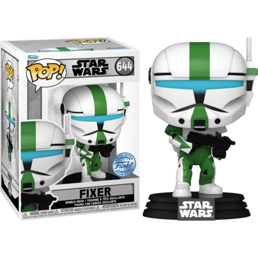 87fe654910d18b4052c1fb0edd977ca3.jpg Funko POP! Star Wars N° 644 - Fixer - Image 1