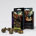 Q-Workshop Halloween Pumpkin Jack O’Lantern Dice Set