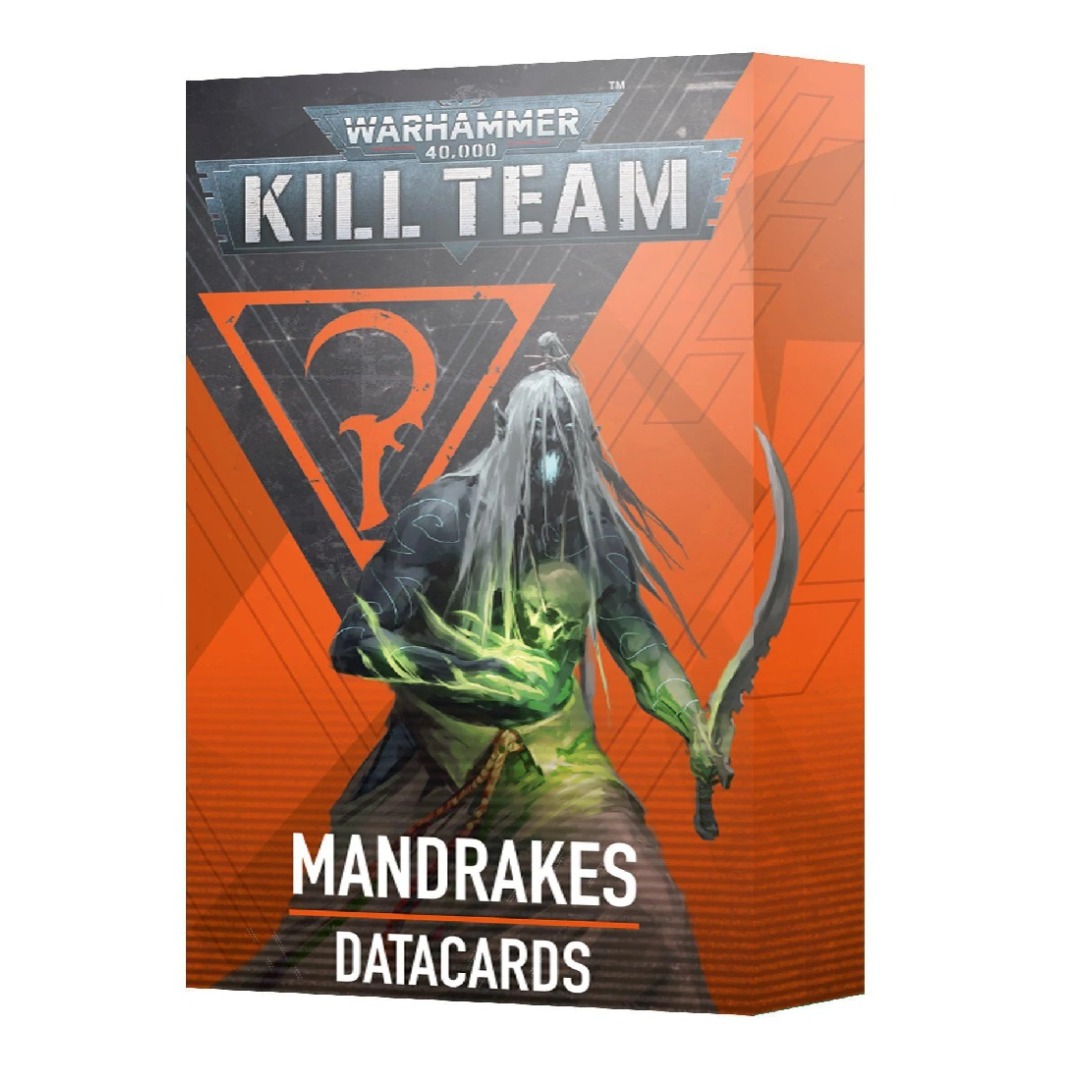 8c548c906f5a201faabdaf4320118009-1.jpg Warhammer 40,000 Kill Team Datacards Mandrakes (103-78) - Image 1