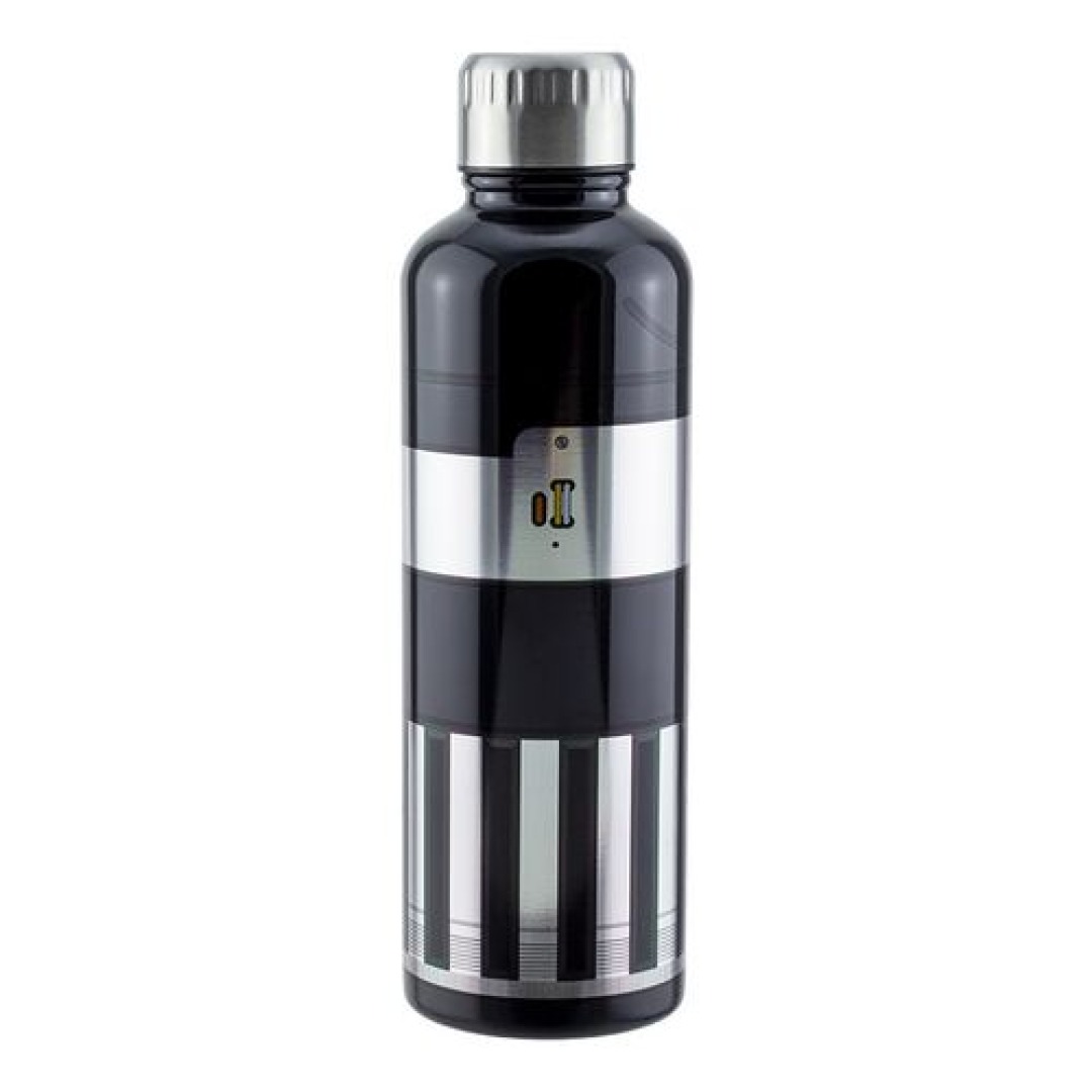 8c934a4e31232b2cc48a10eba68388b0.jpg Darth Vader Lightsaber Metal Water Bottle 500ml - Image 1