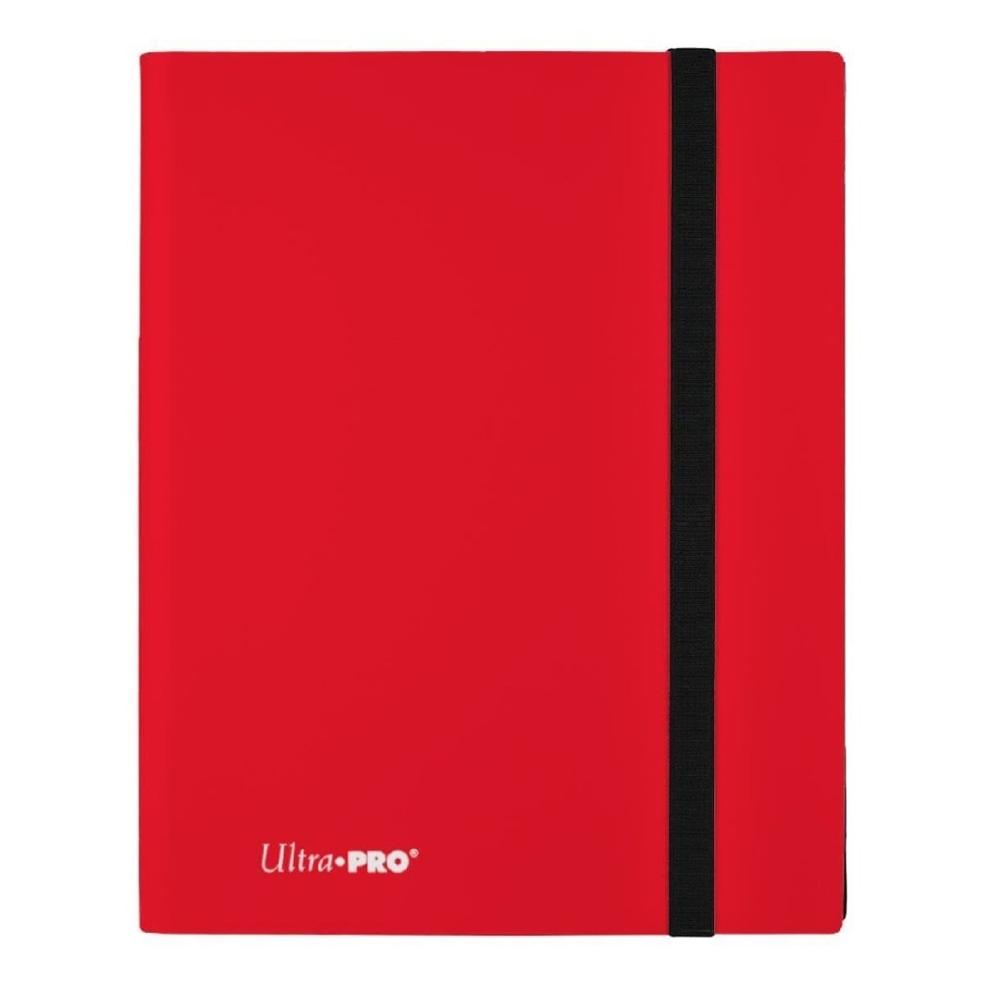 8d474c5a5a459a125a9523bd07fa00c1-1.jpg Ultra Pro 9-Pocket PRO-Binder Eclipse Red - Image 1