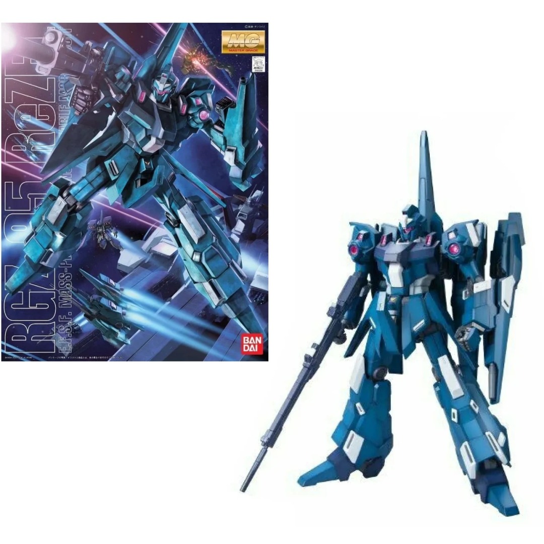 8dee0196646d52d24ab5f44b0113fc51.jpg Gundam Re-Zel MG 1/100 Bandai Model Kit - Image 1