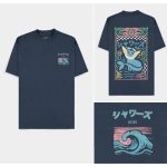 Pokemon Vaporeon Navy T-Shirt (XS)