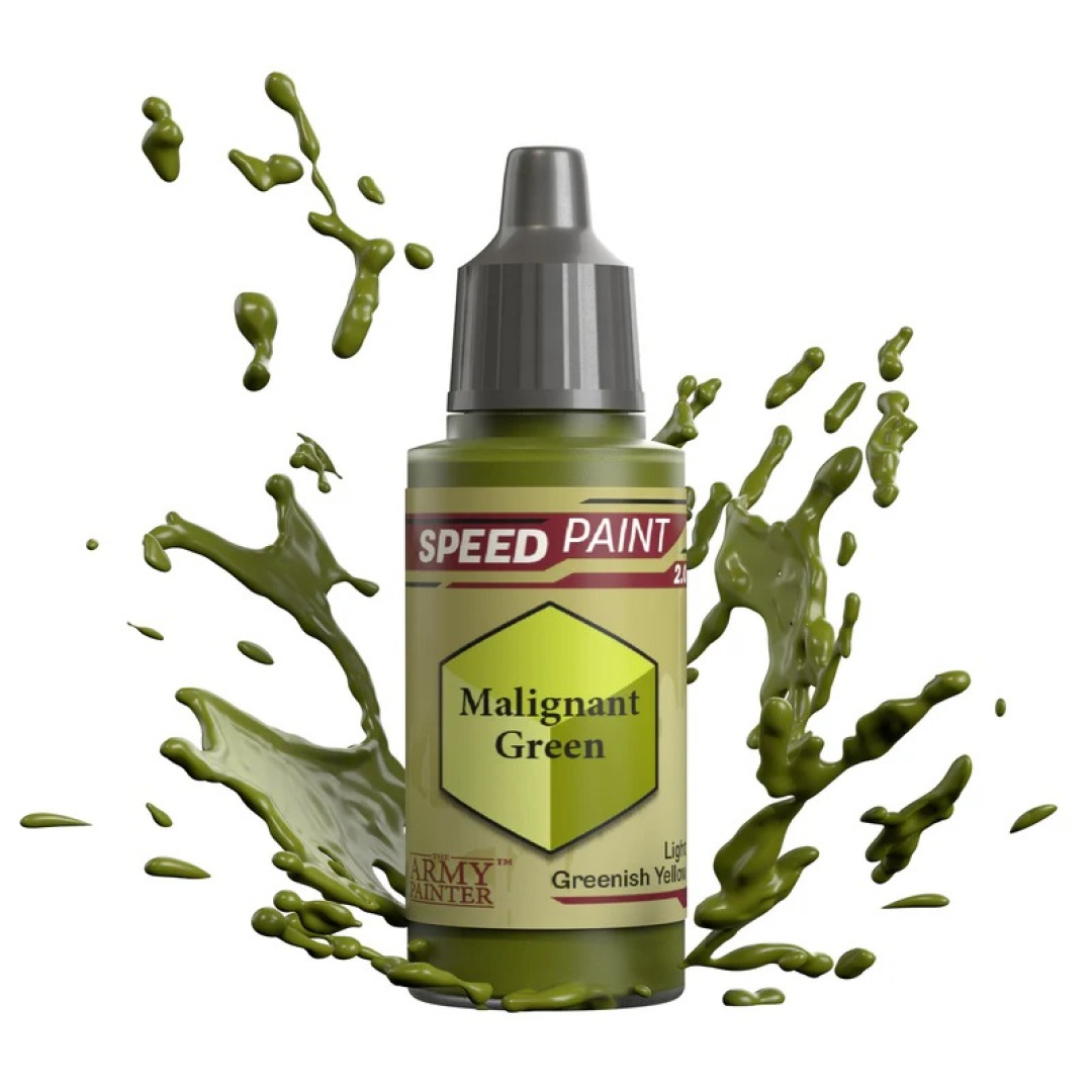 9070de37e36b79bbd42bd88ba7b7f81c.jpg The Army Painter Speedpaint: Malignant Green - Image 1