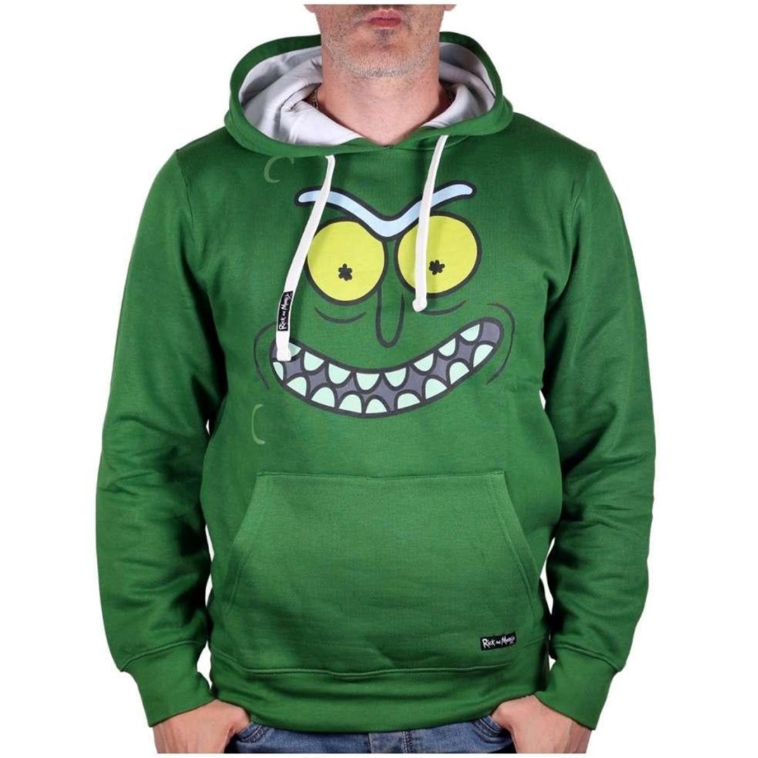 9082b81884ae51c4ac2305e1008f8b83-1.jpg Rick & Morty Sweat Flip the Pickle (XL) - Image 1