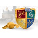 Harry Potter Hogwarts's Shield & Golden Snitch Noble Collection Plush