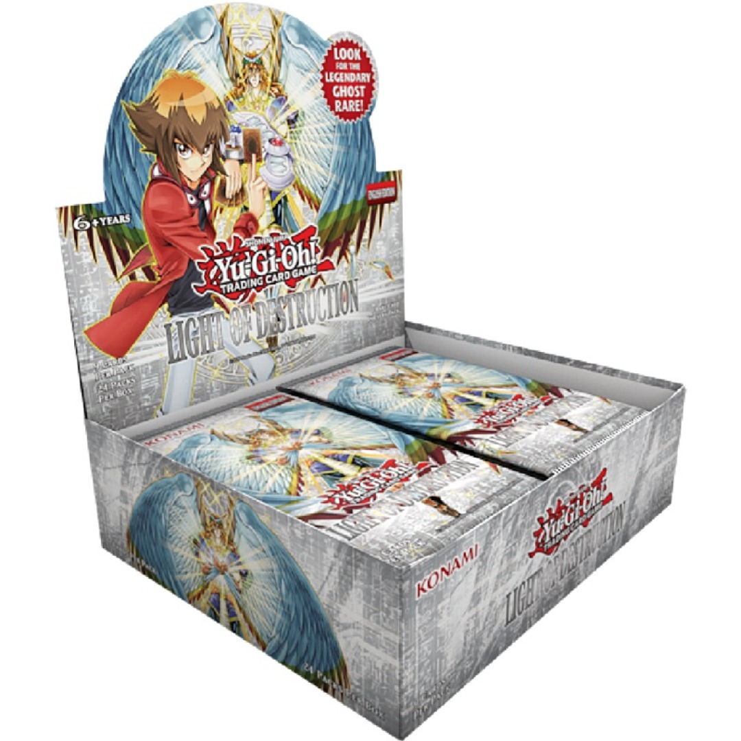 9158921a79d7c2b3a34fc687f1d50042.jpg Yu-Gi-Oh! TCG: Light Of Destruction Booster Box - Image 1
