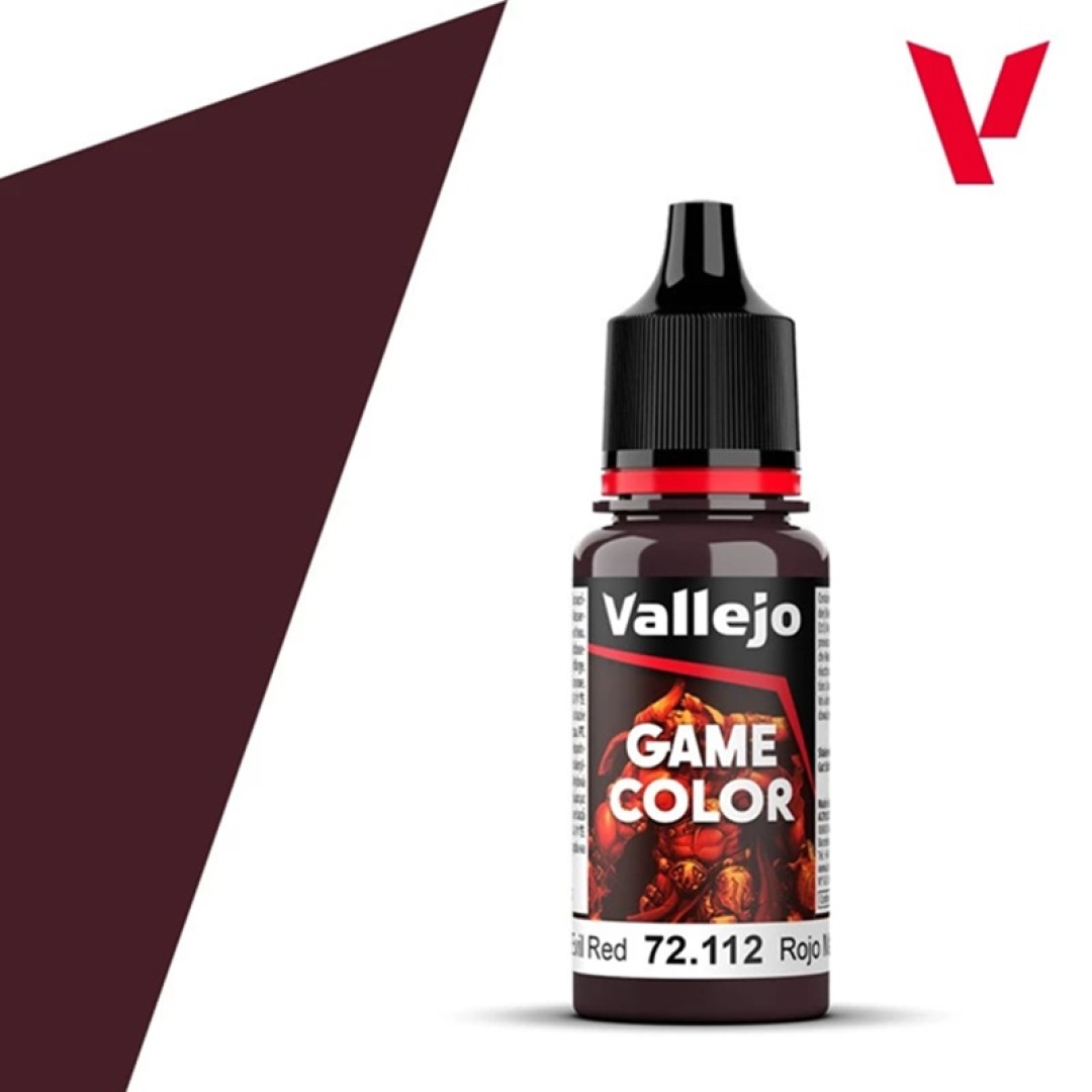 9161a20d0cdf26e8c8187ea1474a066f.jpg Vallejo Game Color Evil Red 18ml - Image 1