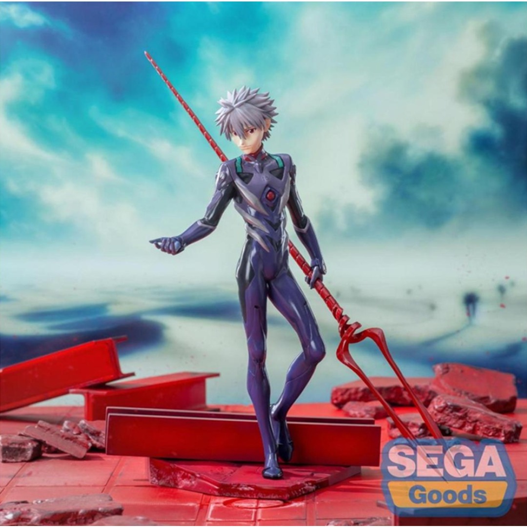 918e67ffccc3f51088d2416c7cd089f8.jpg Evangelion 3.0 + 1.0 Kaworu Nagisa Luminasta Sega Goods Figure - Image 1