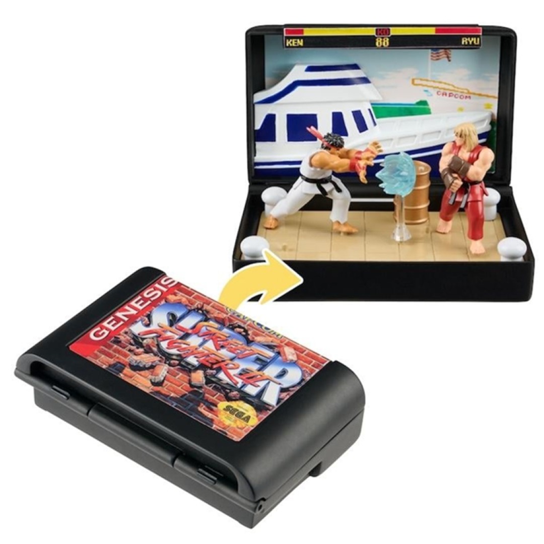 91a8a232cb5cf3ae9c20ab828d76d356.jpg Console Heroes Mega Drive Street Fighter 2 Statue - Image 1